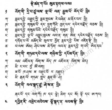 CBSE Class 12 Bhutia Question Paper 