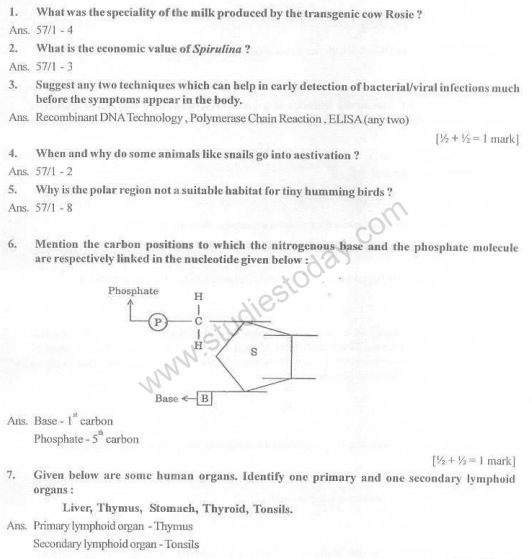 CBSE _Class _12 Biology_Question_Paper_9