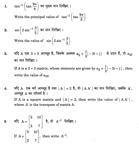 CBSE_Class_12 MathsSA_Question_Paper_3