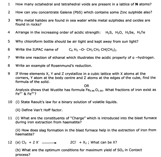 CBSE_Class_12_ChemistrySA_Question_Paper_6