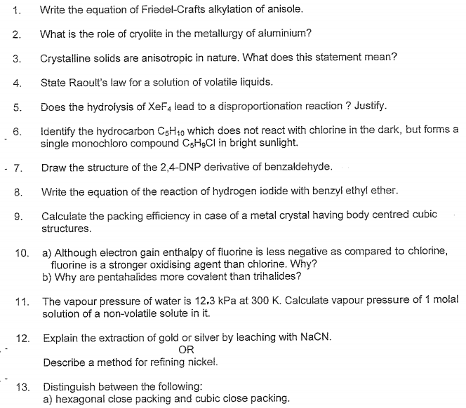 CBSE_Class_12_ChemistrySA_Question_Paper_7