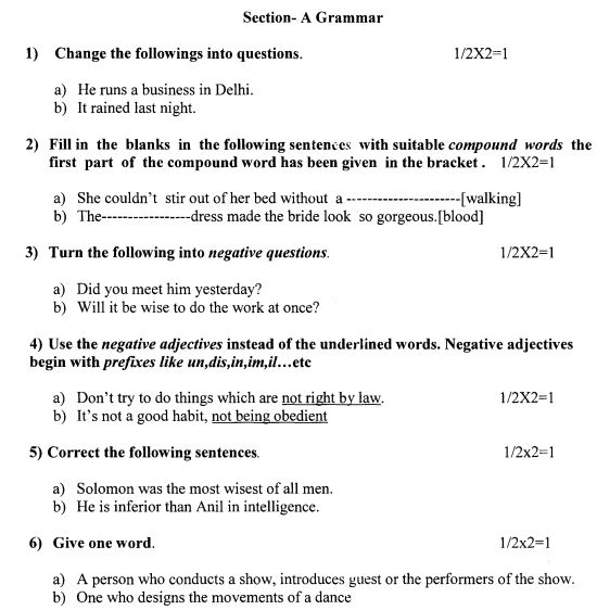 CBSE_Class_6_English_Question_Paper_1