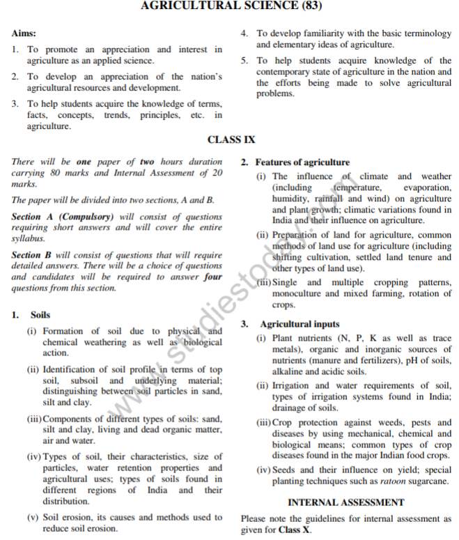 Class_10_Agricultural_Science_Syllabus_3