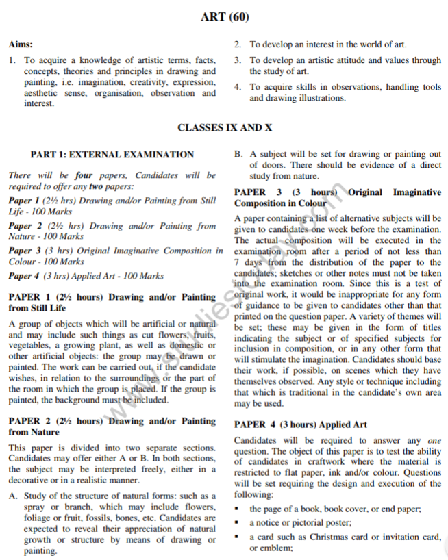 Class_10_Art_Syllabus_2