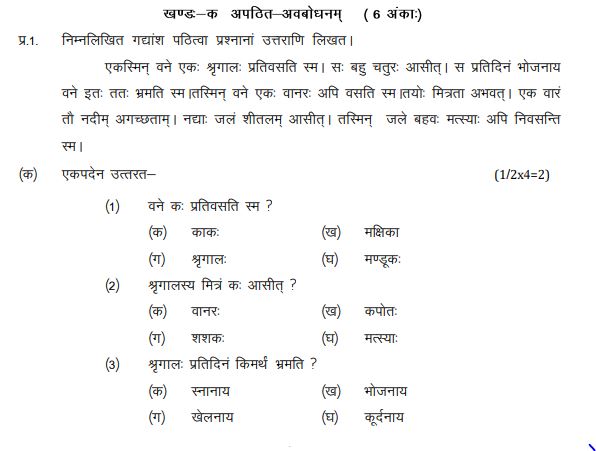 Class_6_Sanskrit_Sample_Paper_6