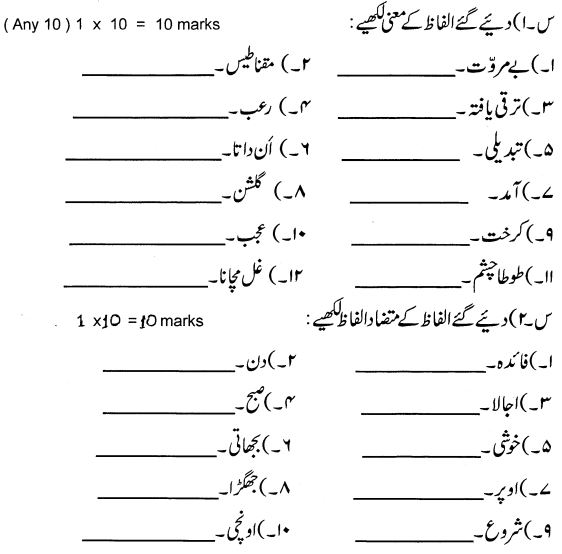 Class_6_Urdu_Question_Paper_3