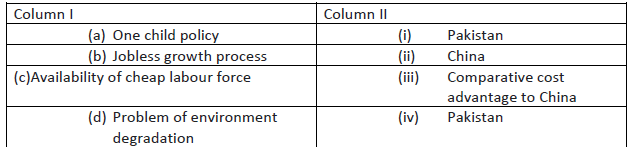 CBSE-Class-11-Economics-Comparative-development-Experiences-Of-India-and-Its-Neighbors-MCQs-Set-C
