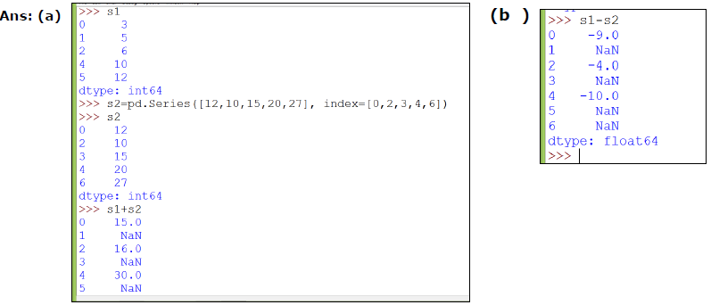 CBSE-Class-11-Information-Practices-Introducing-Python-Pandas-Worksheet-8
