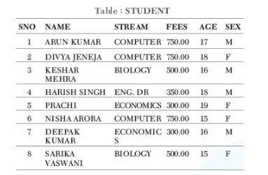 CBSE-Class-12-Computer-Science-Structured-Query-Language-SQL-Assignment-17