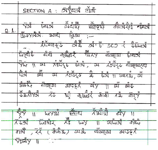 CBSE Class 10 Gurung Question Paper Solved 2019