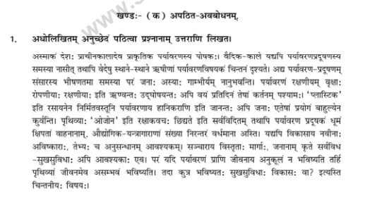 CBSE Class 10 Sanskrit Sample Paper 2013 (8).