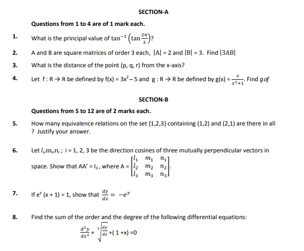 Maths question papers grade 12 2017 image