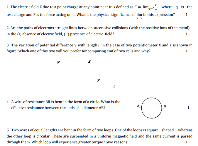 CBSE Class 12 Physics Sample Paper SA2 2014 (1)