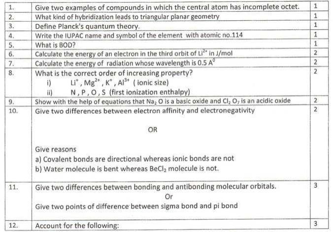 CBSE_Class_11_Chemistry_Sample_Paper_5