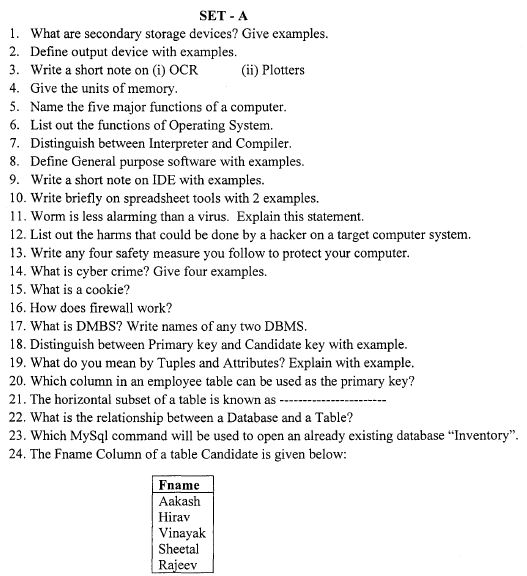 Class_11_Informatics_Practices_Question_Paper