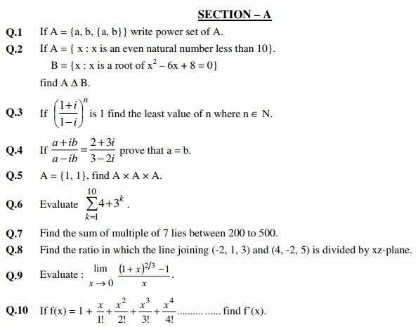 Class_11_Mathematics_Sample_Paper _16