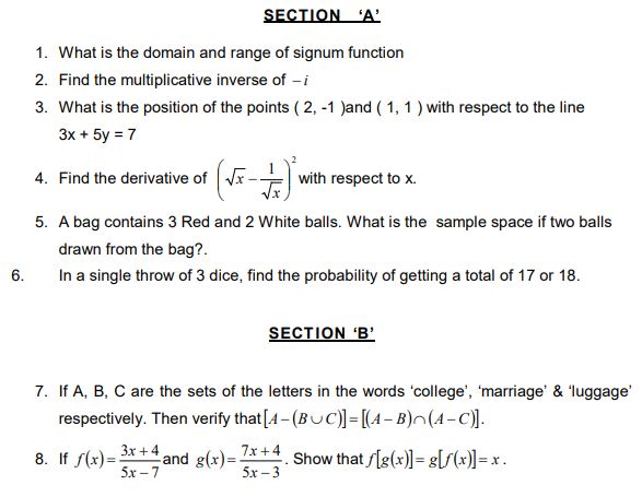 Class_11_Mathematics_Sample_Paper _23