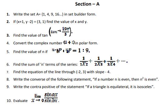 Class_11_Mathematics_Sample_Paper _24