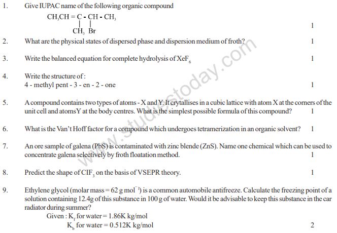 Class_12_Chemistry_Sample_Papers_15