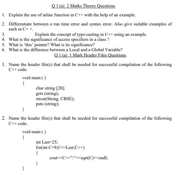 Class_12_Computer Science_Worksheet_1