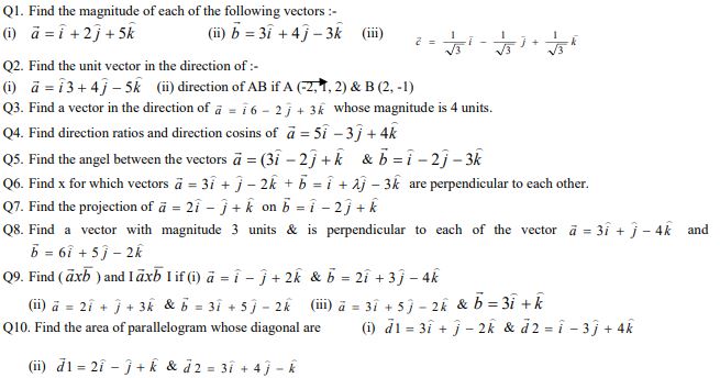 Class_12_Mathematics _Worksheet_1