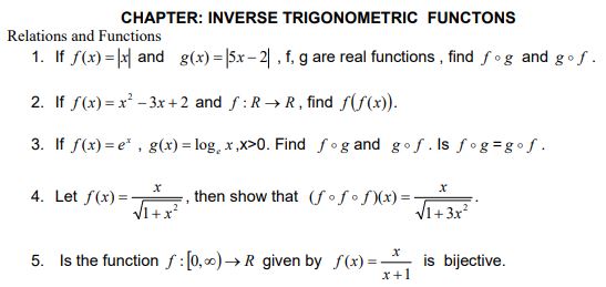 Class_12_Mathematics _Worksheet_1