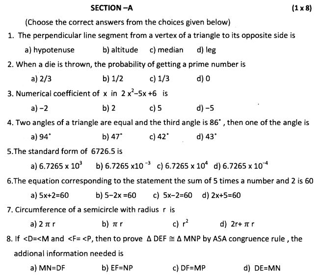 Class_7_Mathematics_Question_Paper_9