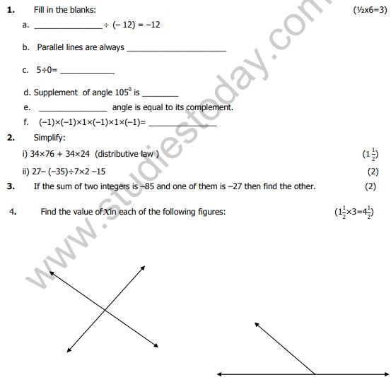 Class_7_Mathematics_Sample_Paper_10