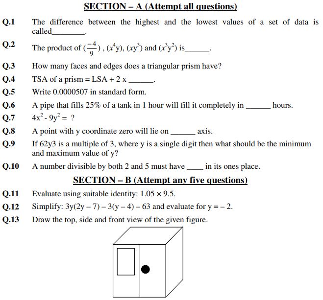 Class_8_Mathematics_Sample_Paper_12