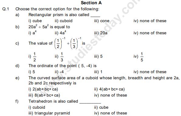 Class_8_Mathematics_Sample_Paper_17