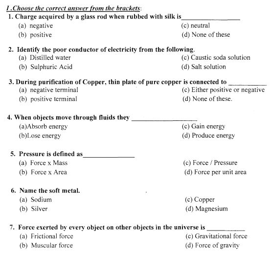 Class_8_Science_ Question_Paper_1