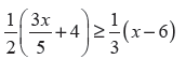 CBSE Class 11 Linear inequalities Worksheet B