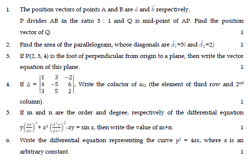 CBSE Class 12 Mathematics Sample Paper 2020 Solved (1)