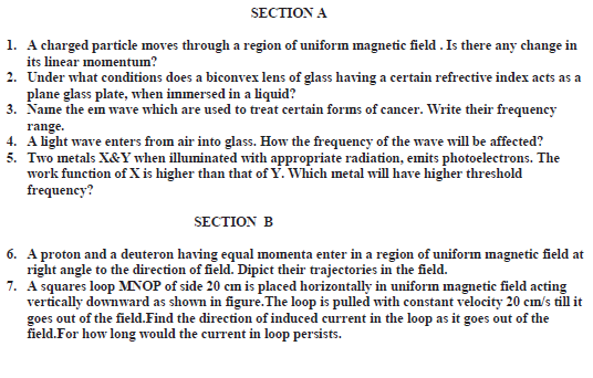 CBSE Class 12 Physics Sample Paper 2019 Solved (1)