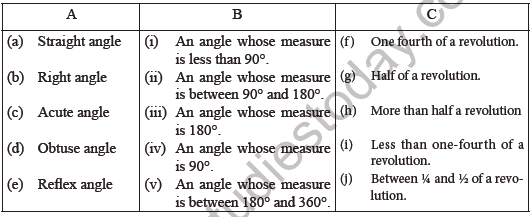 Class 6 Maths Understanding Elementary Shapes Worksheet