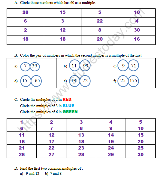 Class-5-Maths-Be-my-Multiple-be-my-Factor-Worksheet-Set-B