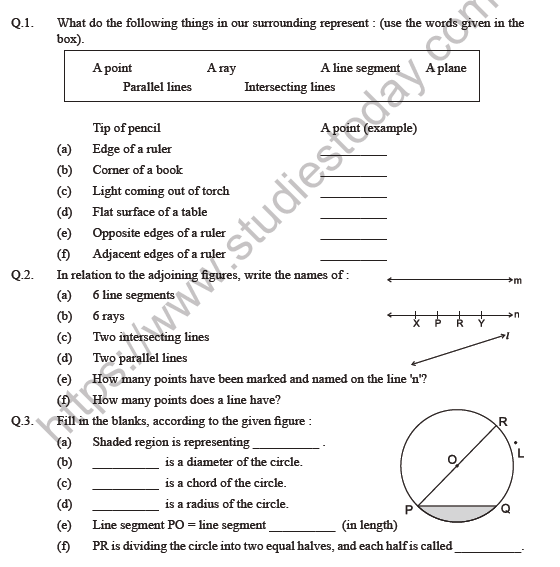 Class-6-Maths-Basic-Geometrical-Ideas-Worksheet