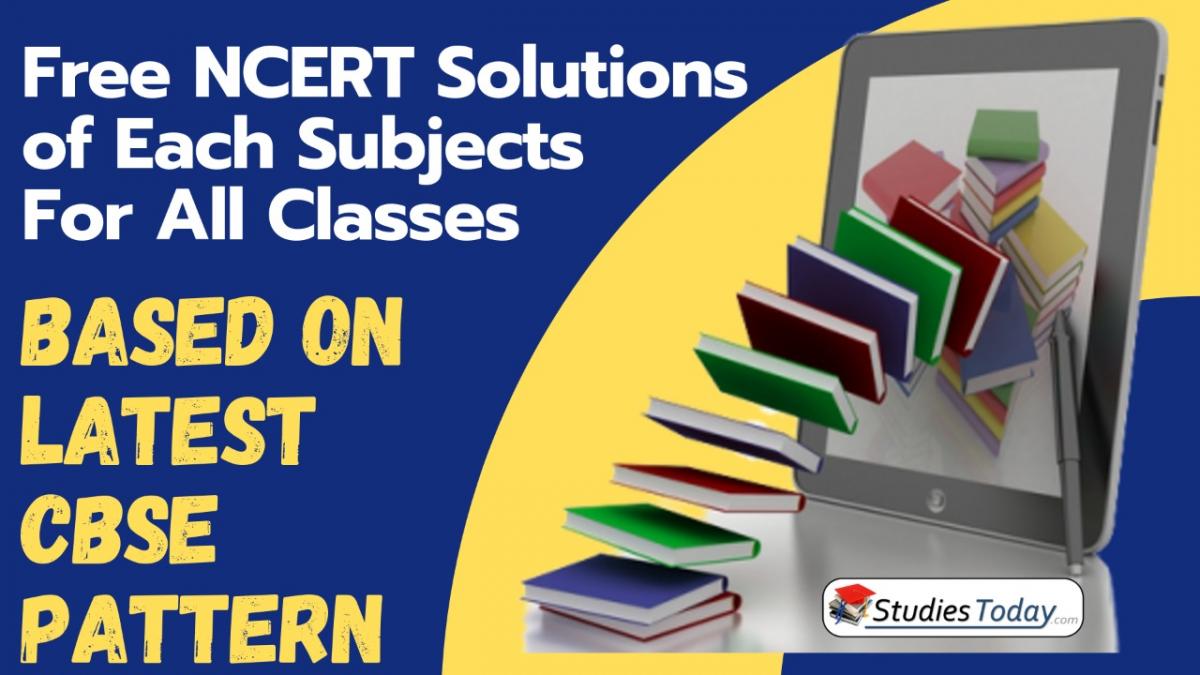 NCERT Solutions for all classes