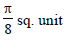 BITSAT Mathematics Application of Integrals 7