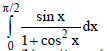 BITSAT Mathematics Integrals 22