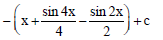 BITSAT Mathematics Integrals 40