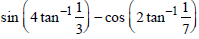 BITSAT Mathematics Inverse Trigonometric 20