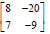 BITSAT Mathematics Matrices 20