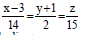 BITSAT Mathematics Three Dimensional Geometry 34