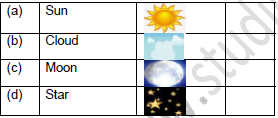 CBSE Class 1 English Clouds Worksheet Set A2