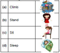 CBSE Class 1 English Merry-go-Round Worksheet Set A1