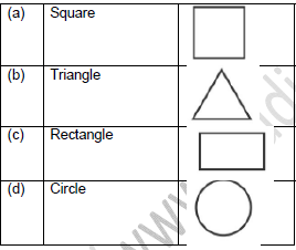 CBSE Class 1 English Merry-go-Round and Circle Worksheet Set B5