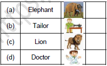 CBSE Class 1 English The Tailor and His Friend Worksheet Set C3