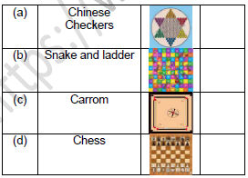 CBSE Class 1 GK Board Games Worksheet Set A5