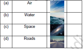 CBSE Class 1 GK Our World and Environment Worksheet Set A5